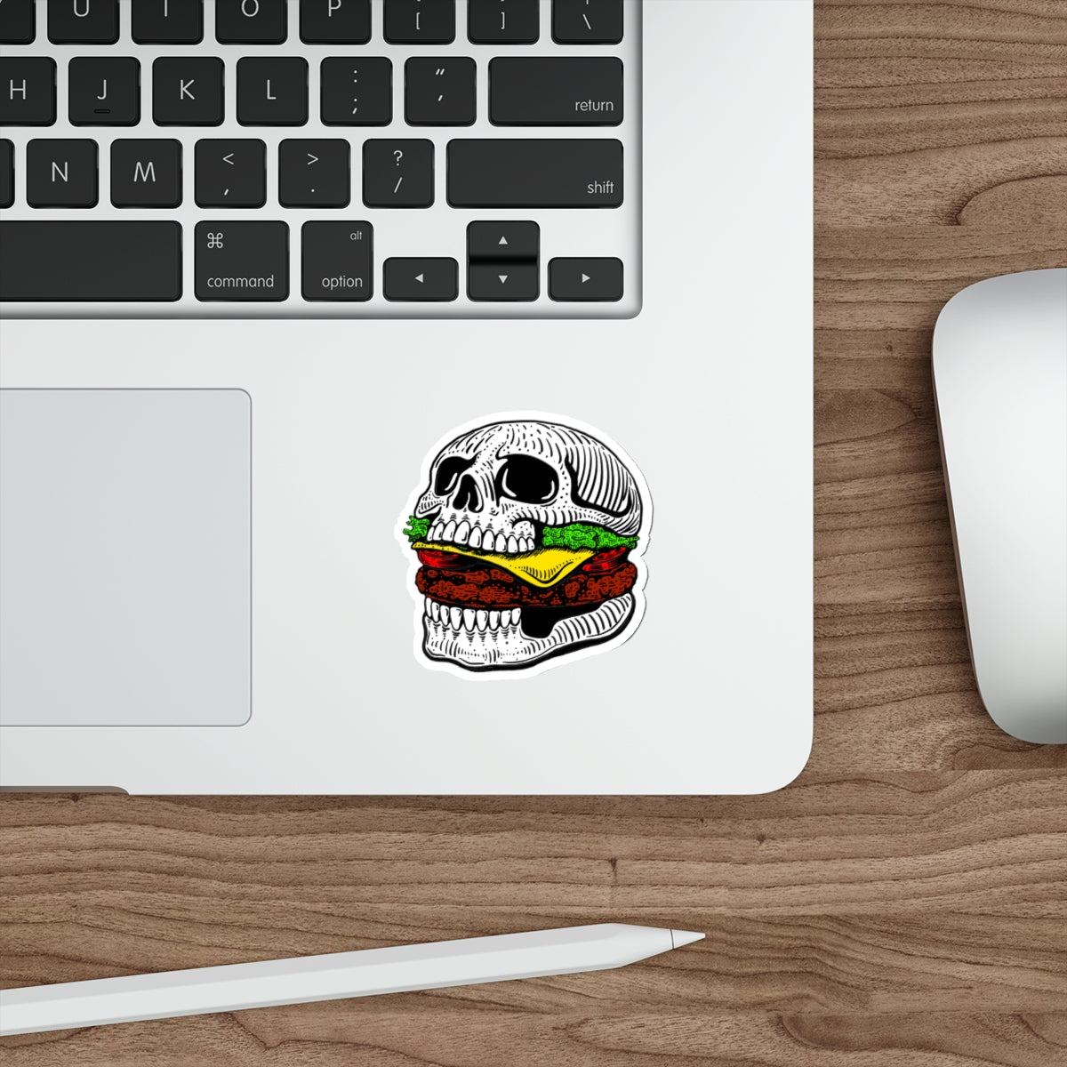 HATEFUL BURGER STICKER