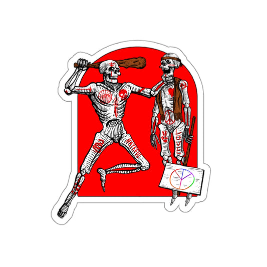 VIOLENCE WINS STICKER