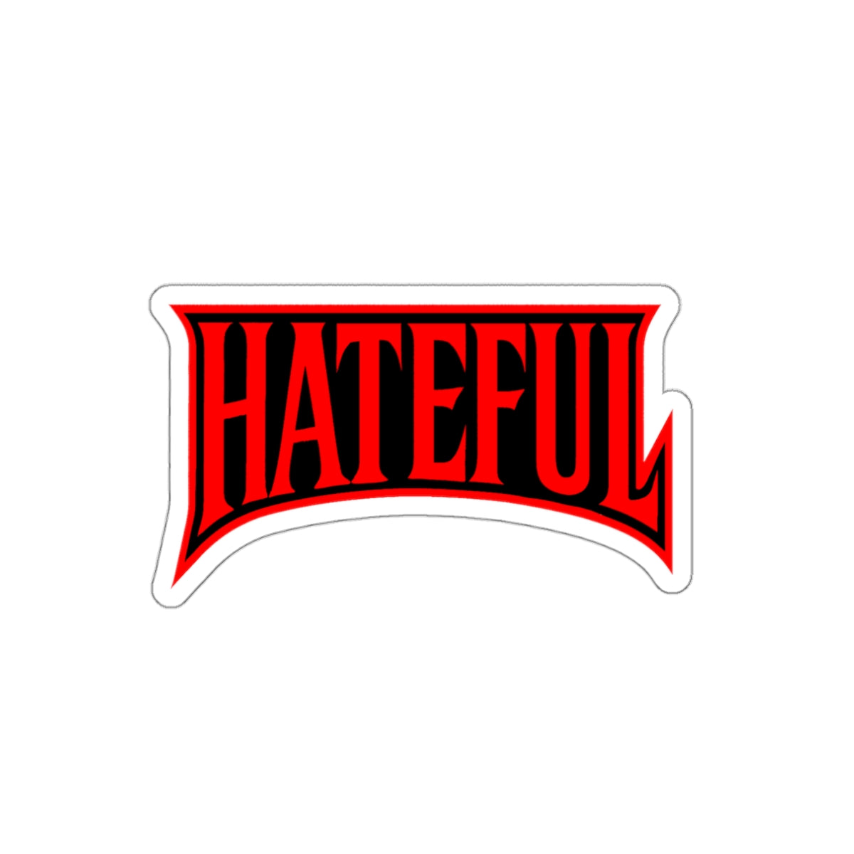 HATEFUL TAG STICKER