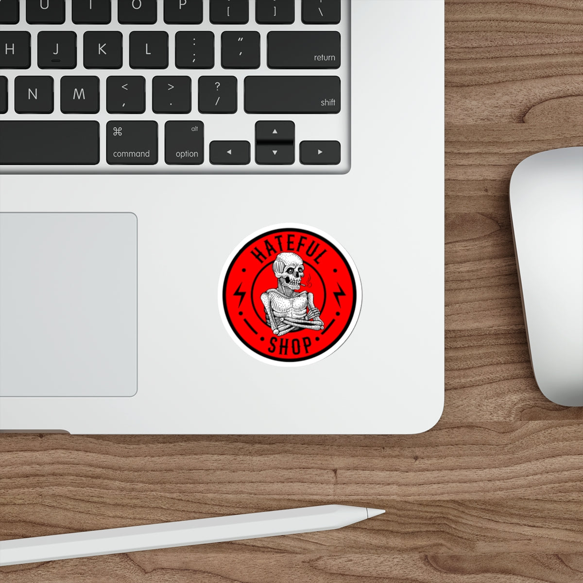 HATEFUL LOGO STICKER
